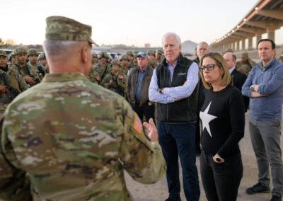 Sinema Leads Bipartisan Delegation to See Security & Humanitarian Crisis at Southwest Border Firsthand