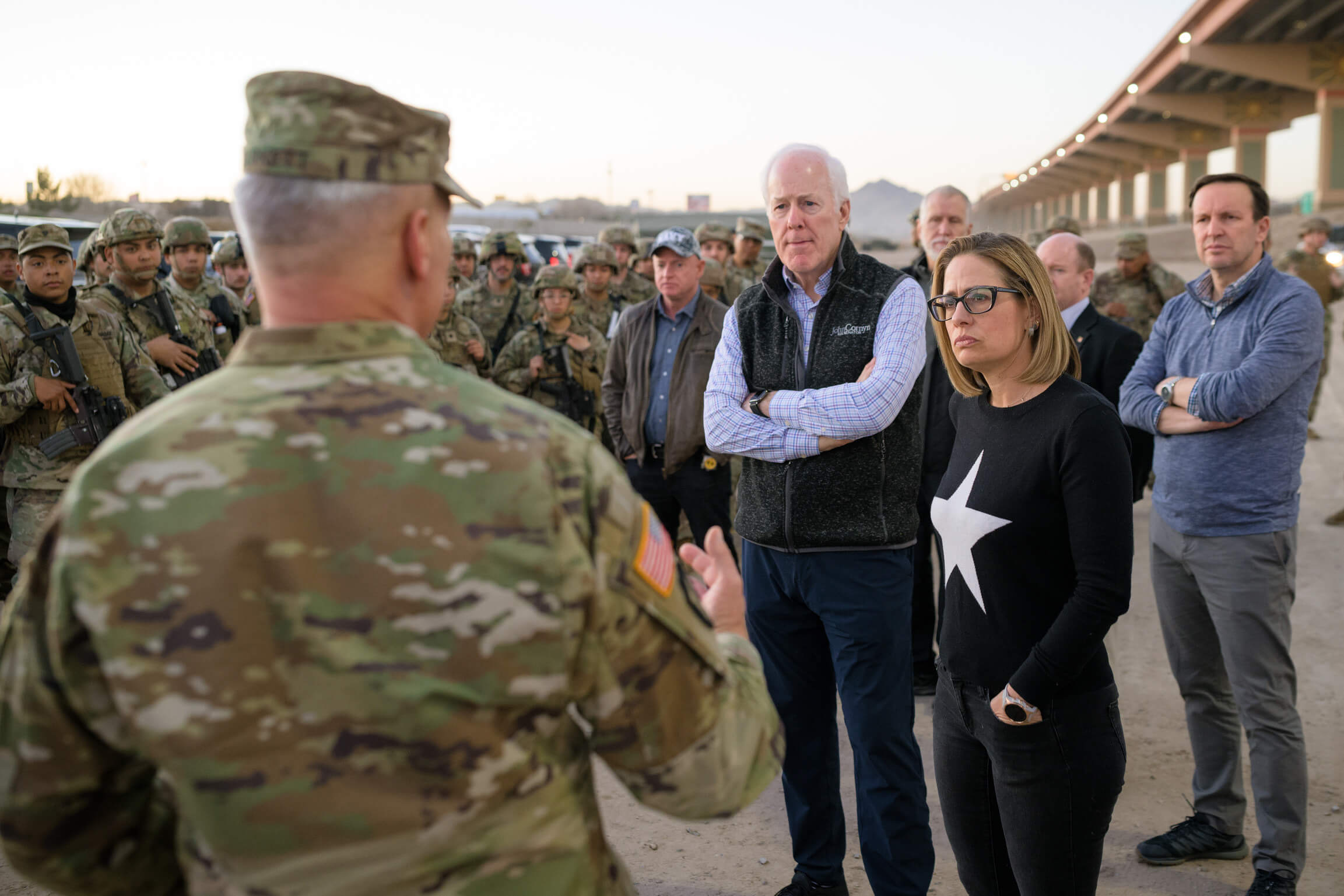 Sinema Leads Bipartisan Delegation to See Security & Humanitarian Crisis at Southwest Border Firsthand