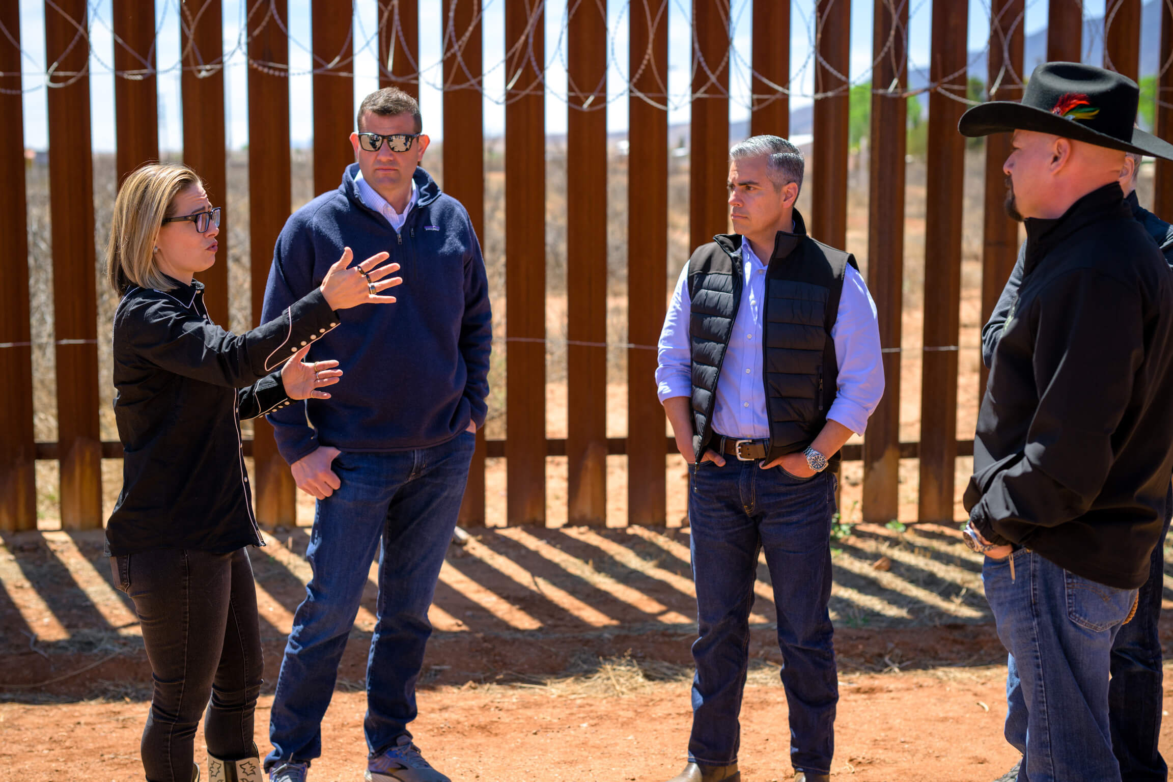 Near Naco Border, Sinema & National Border Patrol Council Lead Bipartisan Congressional Delegation to Examine Crisis Firsthand