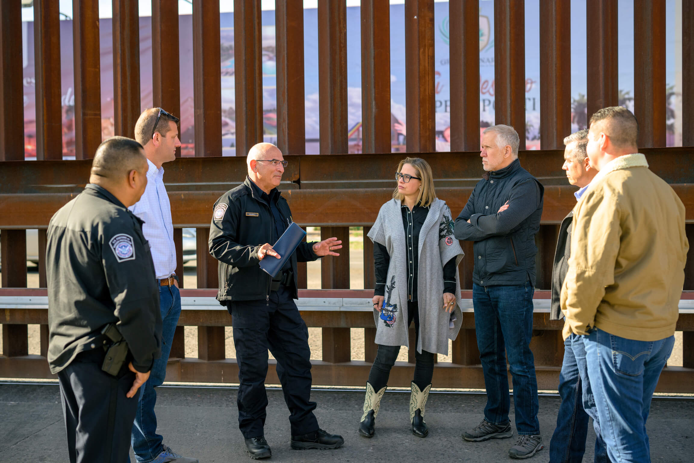 At Southwest Border, Sinema & Bipartisan Congressional Delegation Discuss Challenges Facing Arizona Border Communities