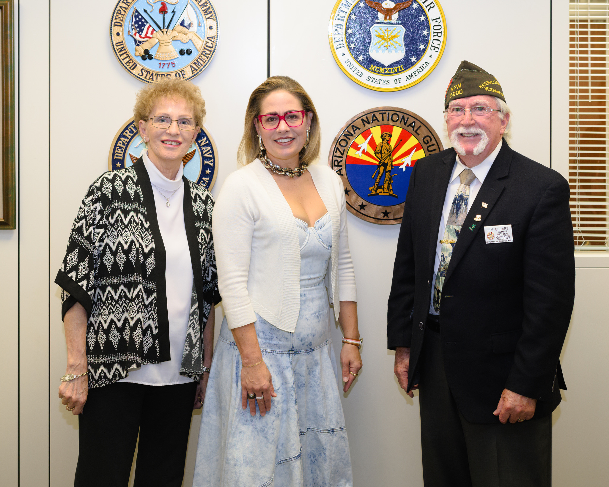 Building On Her Work Delivering for Veterans and Their Families, Sinema Meets with Arizona Veterans of Foreign Wars
